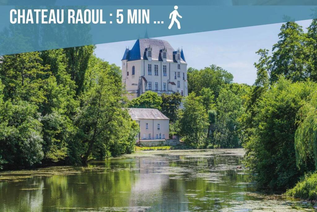 A Hauteur De Toits • Le Spacieux En Coeur De Ville Châteauroux Buitenkant foto
